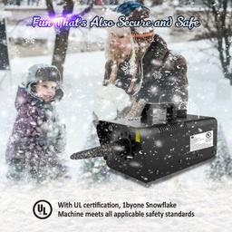 Renoverad 1byone 650W Wired Remote Control Snow Machine - Reebelo Sverige