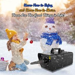 Renoverad 1byone 650W Wired Remote Control Snow Machine - Reebelo Sverige