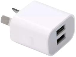 Renoverad 9eight5 Charger Cable (1m) & Wall Plug for iPhone (NZ / AU) - Reebelo Sverige