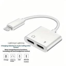 Renoverad 9eight5 Double Lightning Y Cable Adapter JH006 - Reebelo Sverige