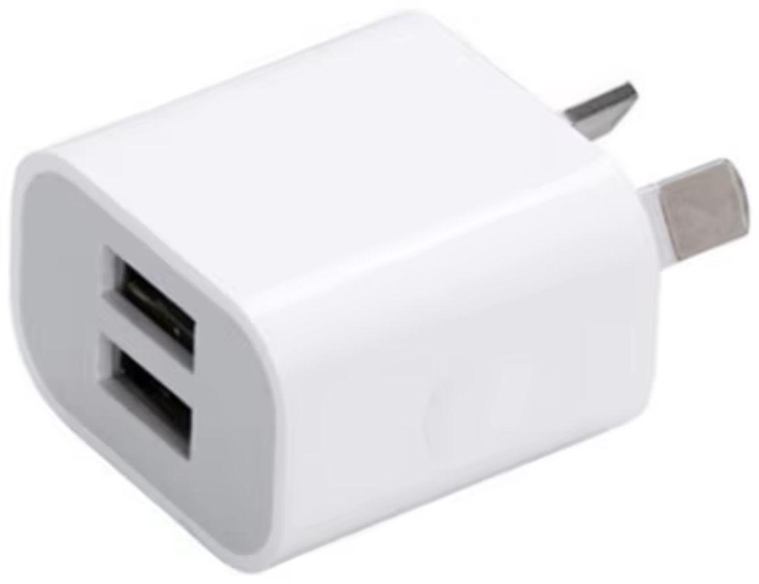 Renoverad 9eight5 Dual USB Power Adapter Wall Plug (NZ / AUS) - Reebelo Sverige