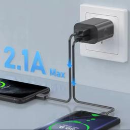 Renoverad 9eight5 Dual USB Wall Plug Power Adapter (NZ / AU) - Reebelo Sverige
