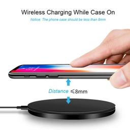 Renoverad 9eight5 Fast Charge Qi Wireless Charger Pad (10W) - Reebelo Sverige