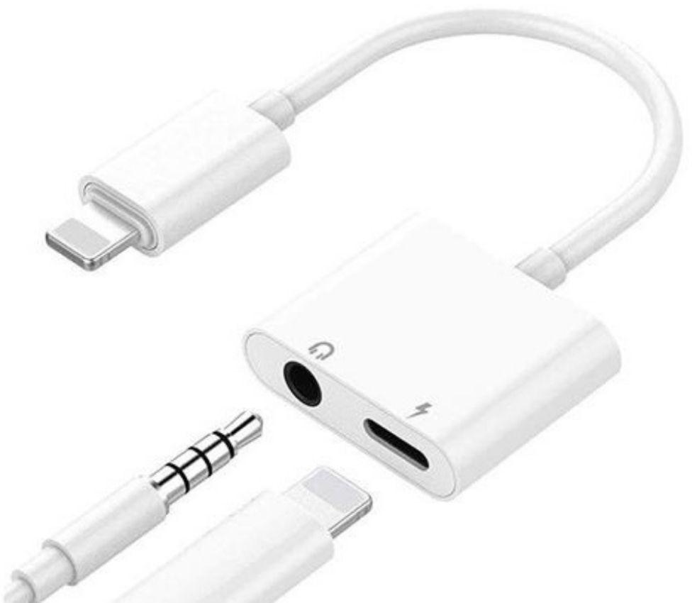 Renoverad 9eight5 Lightning Audio & Charge Adapter MH030 - Reebelo Sverige