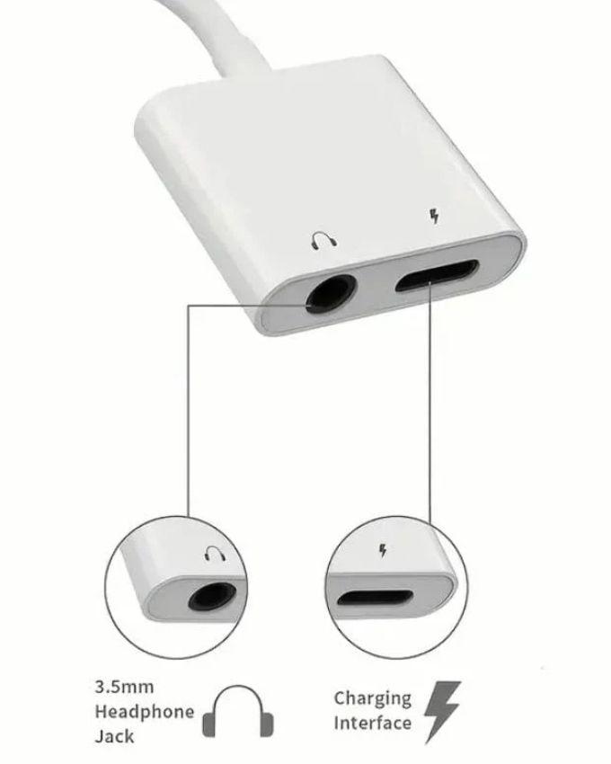 Renoverad 9eight5 Lightning Audio & Charge Adapter MH030 - Reebelo Sverige