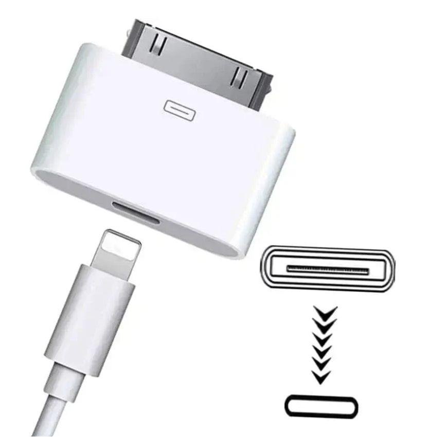 Renoverad 9eight5 Lightning to 30 Pin Adapter - Reebelo Sverige