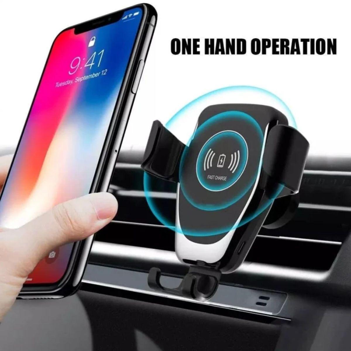 Renoverad 9eight5 Phone Holder & Wireless Charger - Reebelo Sverige