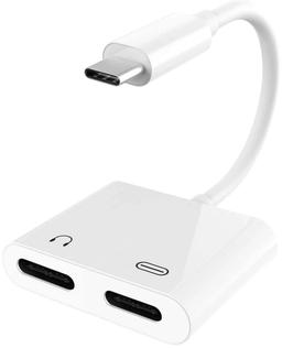 Renoverad 9eight5 Type C 2-in-1 Headphone Adapter JH032 - Reebelo Sverige