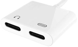 Renoverad 9eight5 Type C 2-in-1 Headphone Adapter JH032 - Reebelo Sverige