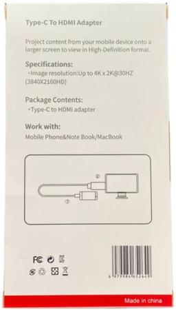 Renoverad 9eight5 Type C to HDTV Cable - Reebelo Sverige