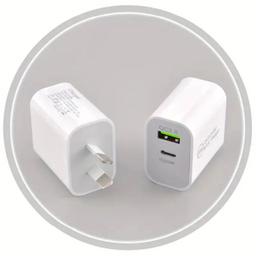 Renoverad 9eight5 Type-C & USB Wall Plug Power Adapter (NZ / AU) - Reebelo Sverige