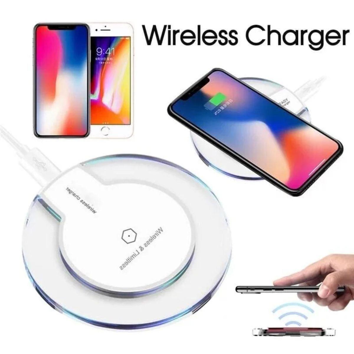 Renoverad 9eight5 Wireless Charger Pad (10W) - Reebelo Sverige