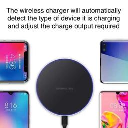 Renoverad 9eight5 Wireless Charger Pad (200W) - Reebelo Sverige