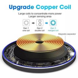 Renoverad 9eight5 Wireless Charger Pad (200W) - Reebelo Sverige