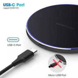 Renoverad 9eight5 Wireless Charger Pad (30W) - Reebelo Sverige