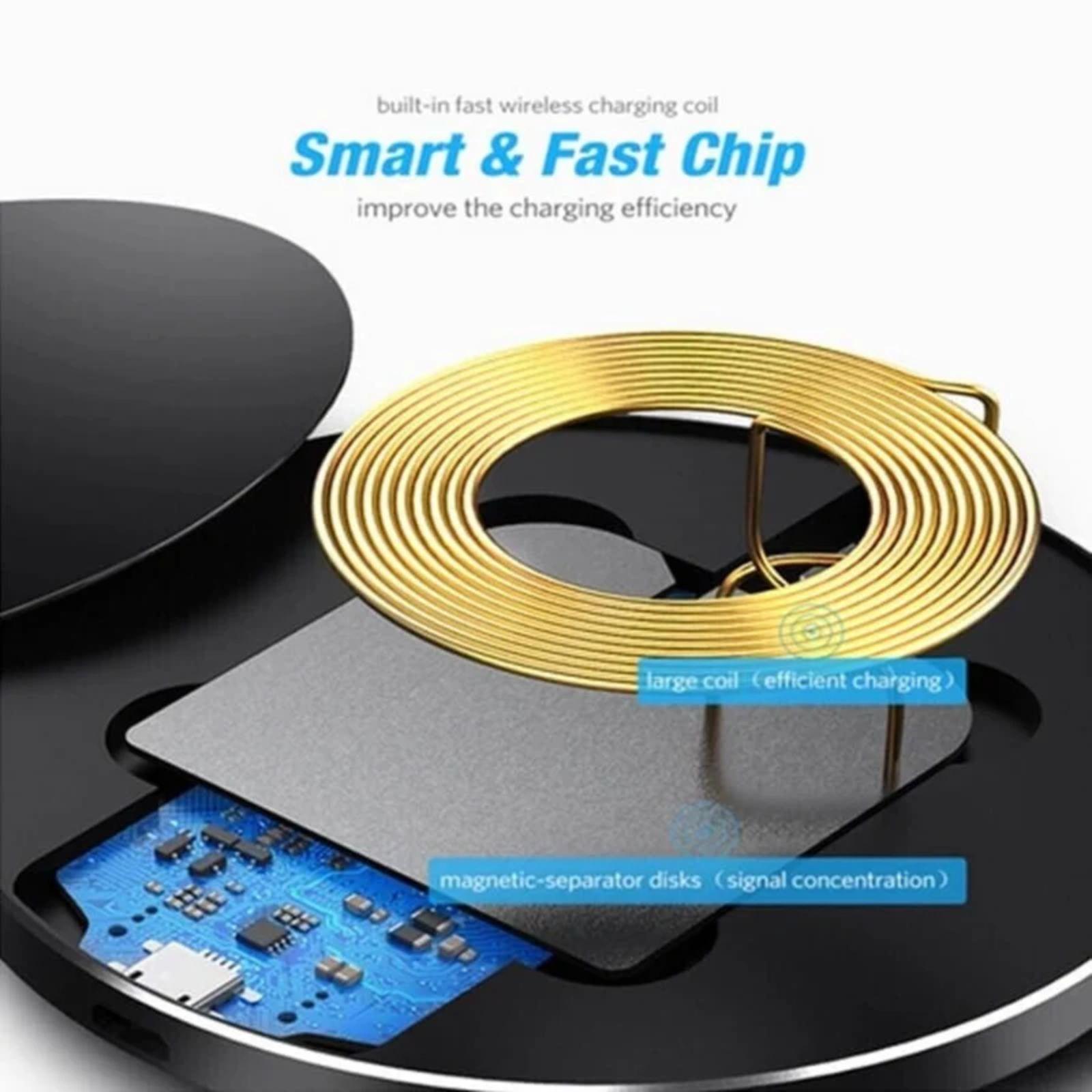 Renoverad 9eight5 Wireless Charger Pad (30W) - Reebelo Sverige