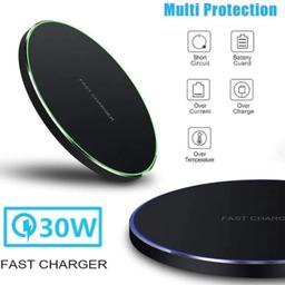 Renoverad 9eight5 Wireless Charger Pad (30W) - Reebelo Sverige