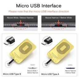 Renoverad 9eight5 Wireless Charging Receiver Type C Devices - Reebelo Sverige