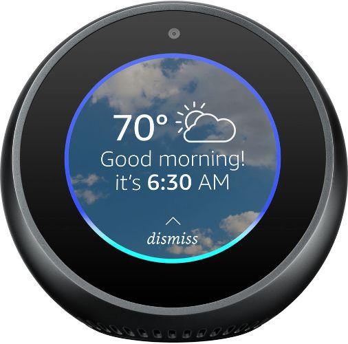 Renoverad Amazon Echo Spot 2.5" Smart Display with Alexa - Reebelo Sverige