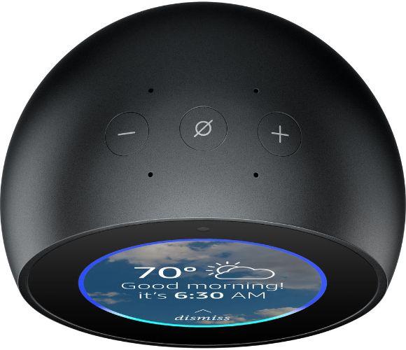 Renoverad Amazon Echo Spot 2.5" Smart Display with Alexa - Reebelo Sverige