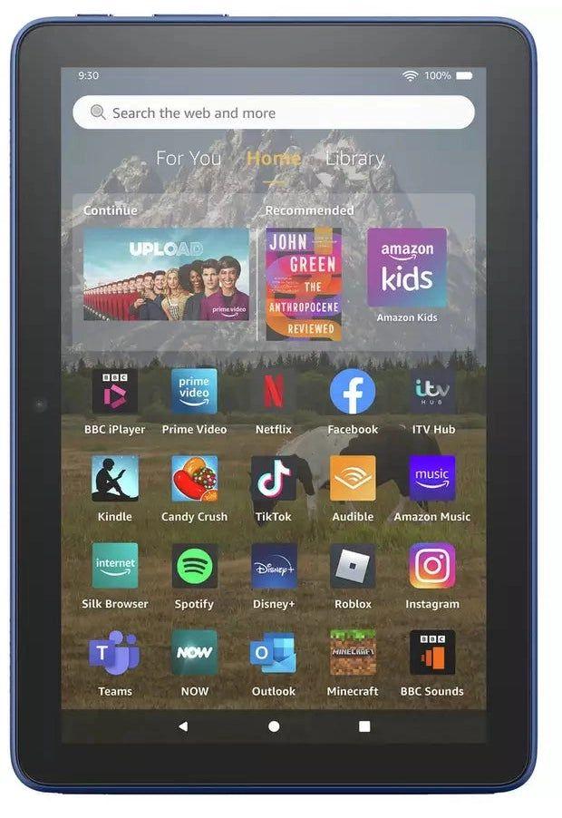 Renoverad Amazon Fire HD 8 Tablet (2020) - Reebelo Sverige