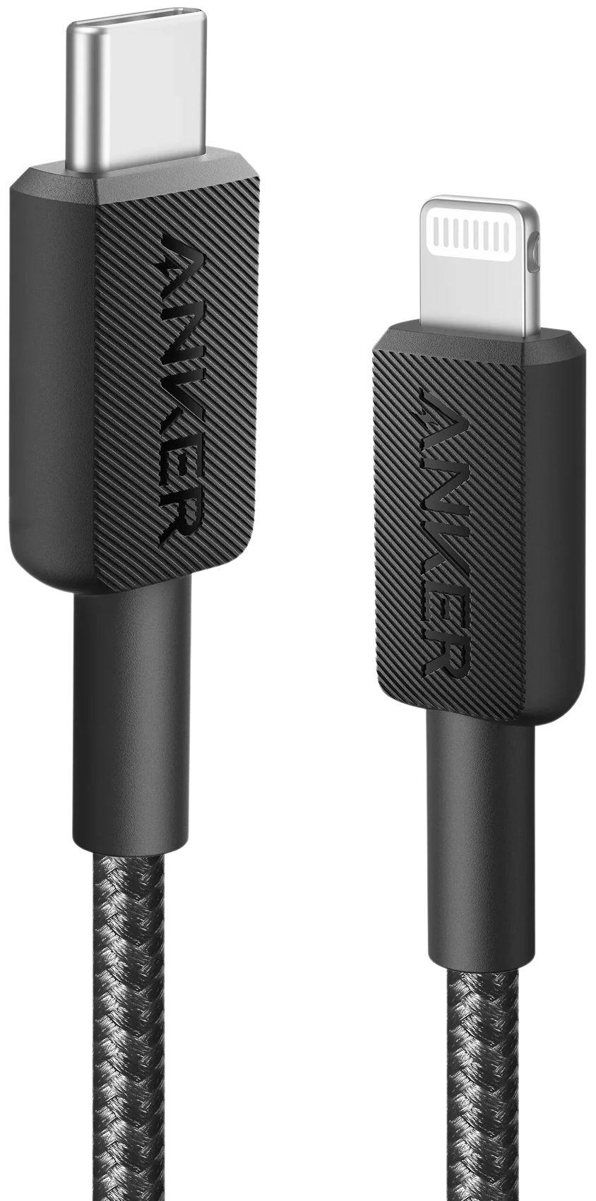 Renoverad Anker 322 USB-C to Lightning Charging Cable (2 pieces a pack) - Reebelo Sverige