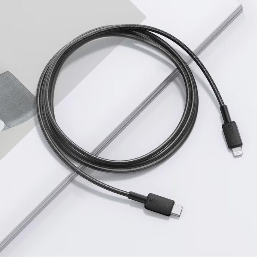 Renoverad Anker 322 USB-C to Lightning Charging Cable (2 pieces a pack) - Reebelo Sverige