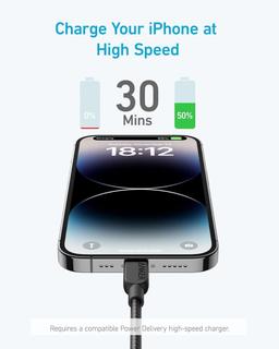 Renoverad Anker 322 USB-C to Lightning Charging Cable (2 pieces a pack) - Reebelo Sverige