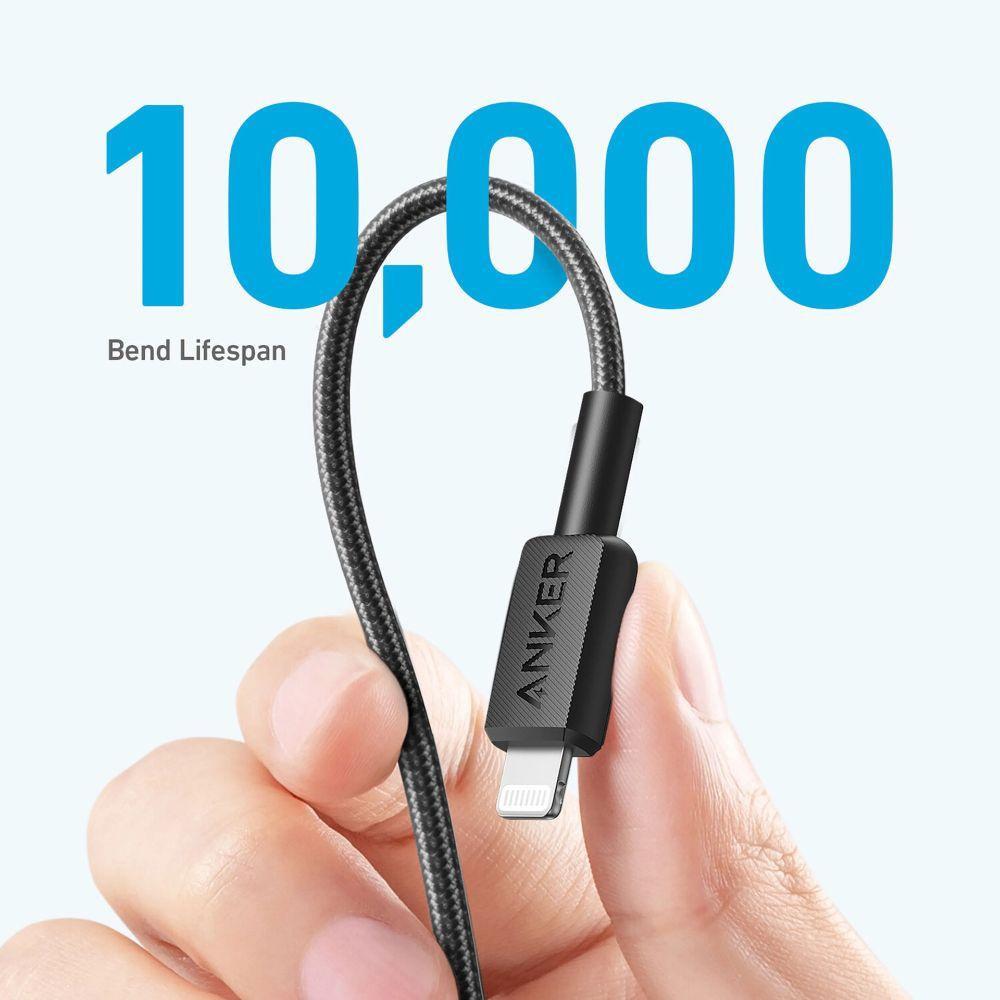 Renoverad Anker 322 USB-C to Lightning Charging Cable (2 pieces a pack) - Reebelo Sverige