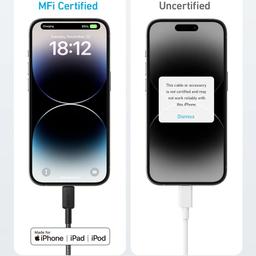 Renoverad Anker 322 USB-C to Lightning Charging Cable (2 pieces a pack) - Reebelo Sverige