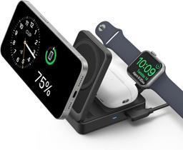 Renoverad Anker MagGo 3-in-1 Wireless Charging Station - Reebelo Sverige