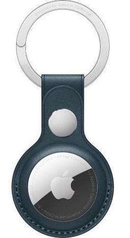Renoverad Apple Leather Key Ring Case For AirTag - Reebelo Sverige