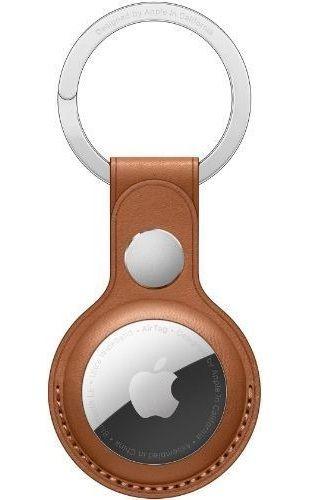 Renoverad Apple Leather Key Ring Case For AirTag - Reebelo Sverige