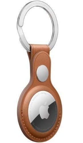 Renoverad Apple Leather Key Ring Case For AirTag - Reebelo Sverige