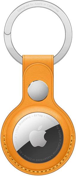 Renoverad Apple Leather Key Ring Case For AirTag - Reebelo Sverige