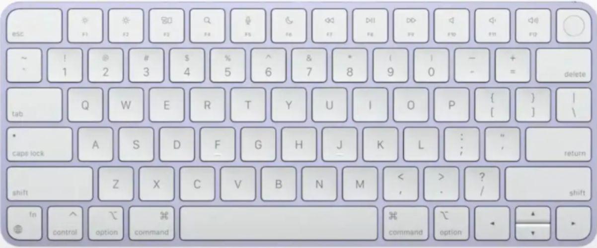 Renoverad Apple Magic Keyboard with Touch ID for Mac Models - Reebelo Sverige