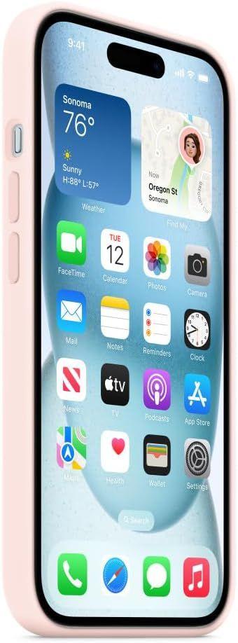 Renoverad Apple Silicone Phone Case with MagSafe for iPhone 15 - Reebelo Sverige