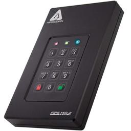 Renoverad Apricorn Aegis Fortress 2TB External Hard Drive - Reebelo Sverige