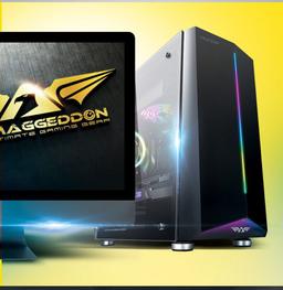 Renoverad Armaggeddon Nimitz N7 RGB Mid Tower Gaming PC Case - Reebelo Sverige