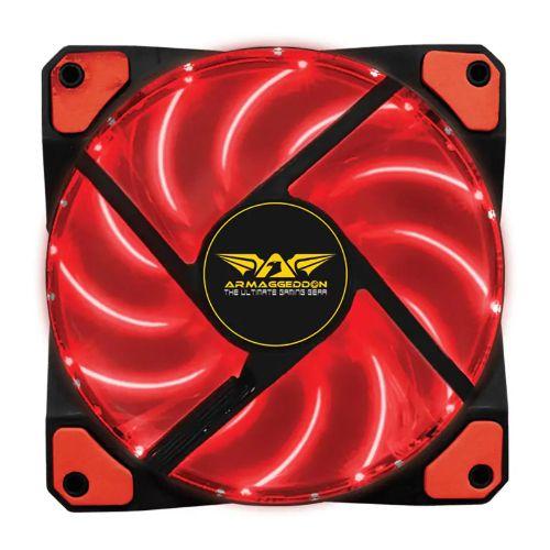 Renoverad Armaggeddon Scarlet Saber 120mm PC Cooling Fan - Reebelo Sverige