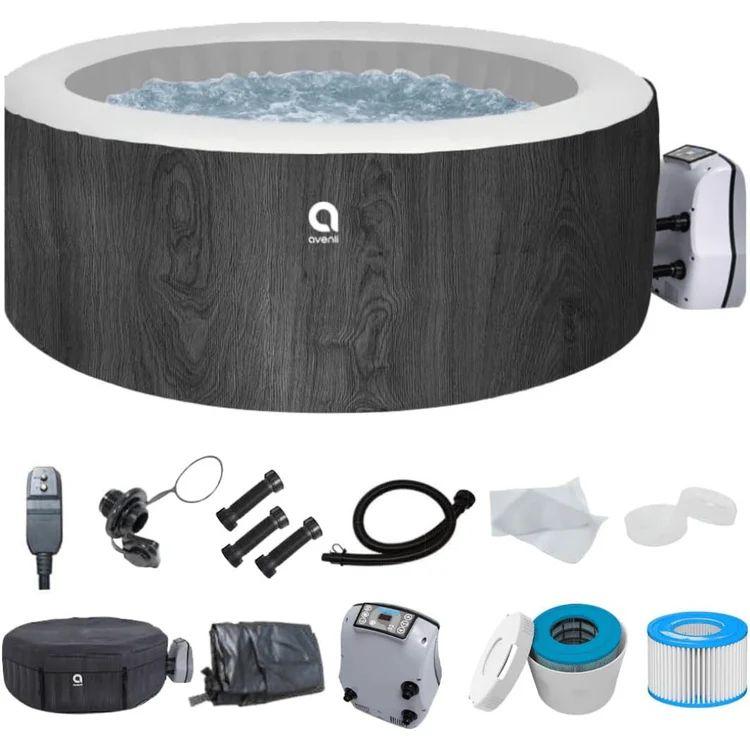 Renoverad Avenli London Inflatable Whirlpool Hot Tub & Spa - Reebelo Sverige