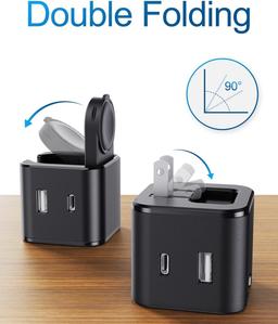 Renoverad BeaSaf 36W Dual Ports Wall Charger - Reebelo Sverige