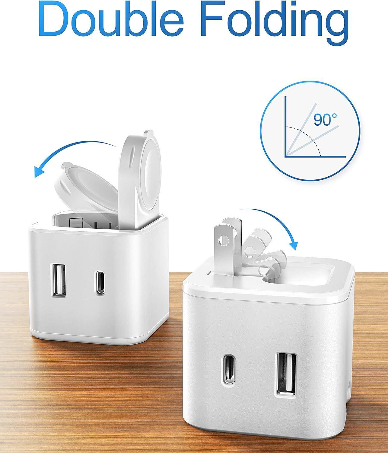 Renoverad BeaSaf 36W Dual Ports Wall Charger - Reebelo Sverige