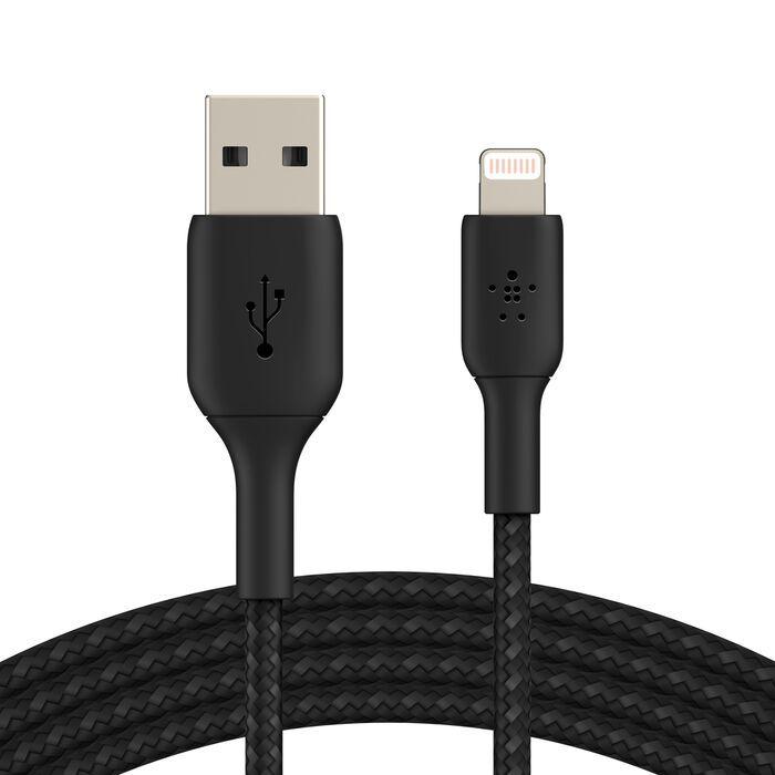 Renoverad Belkin BOOST↑CHARGE™ Braided USB-A to Lightning Cable - Reebelo Sverige