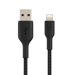 Renoverad Belkin BOOST↑CHARGE™ Braided USB-A to Lightning Cable - Reebelo Sverige