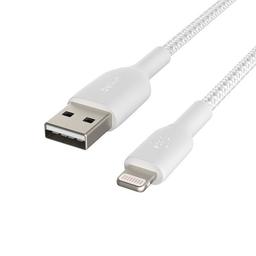 Renoverad Belkin BOOST↑CHARGE™ Braided USB-A to Lightning Cable - Reebelo Sverige