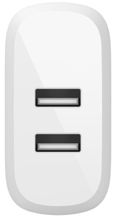 Renoverad Belkin BoostCharge Dual USB-A 24W Wall Charger - Reebelo Sverige
