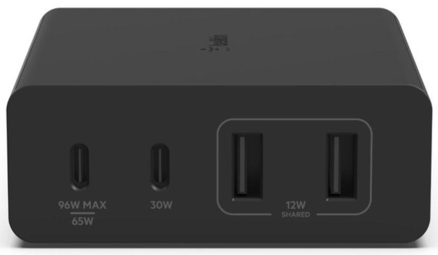 Renoverad Belkin BoostCharge Pro 4-Port GaN Charger 108W - Reebelo Sverige
