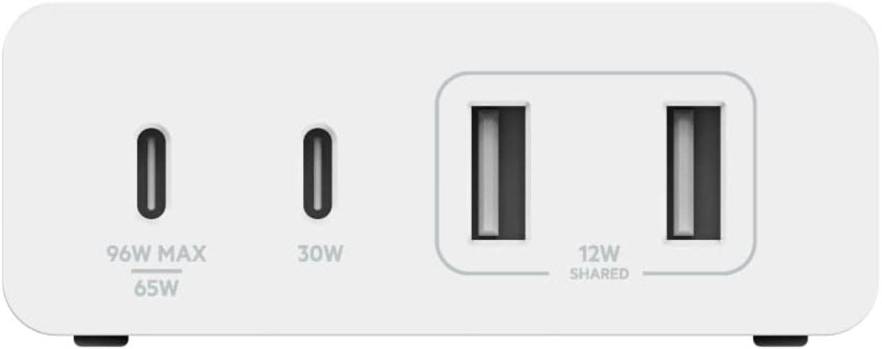 Renoverad Belkin BoostCharge Pro 4-Port GaN Charger 108W - Reebelo Sverige