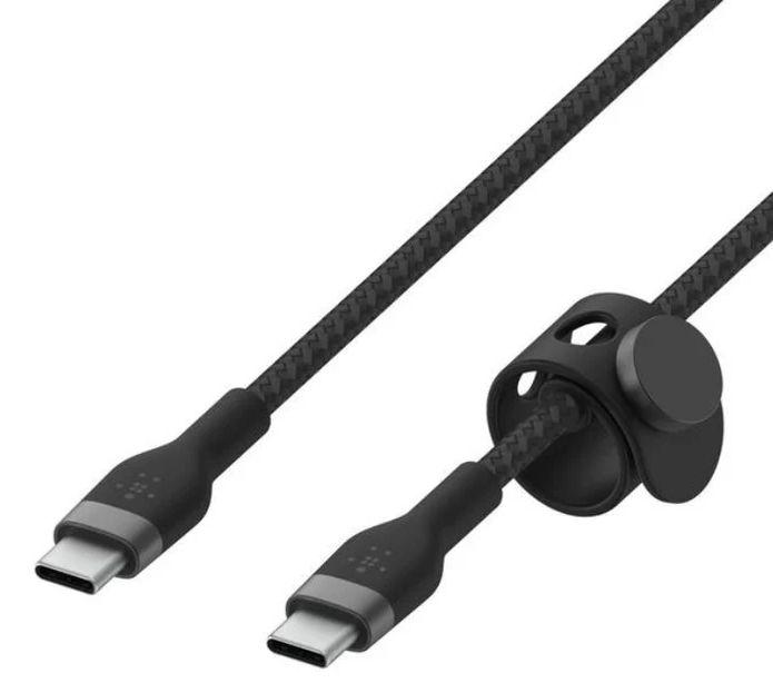 Renoverad Belkin BoostCharge Pro Flex USB-C to USB-C Cable (2 Pack)  - Reebelo Sverige